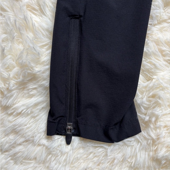 Tek Gear Black Athletic Jogger Pants Ankle Zip Stretch Size S - Picture 3 of 4